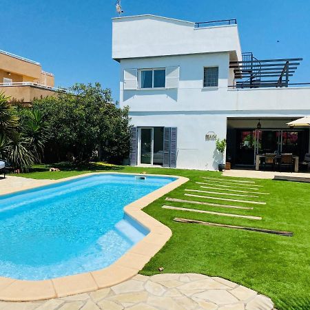 Villa 15 - Beachhouse Luxury Villa - 300M Beach - Wifi - Klima Sa Ràpita Eksteriør bilde